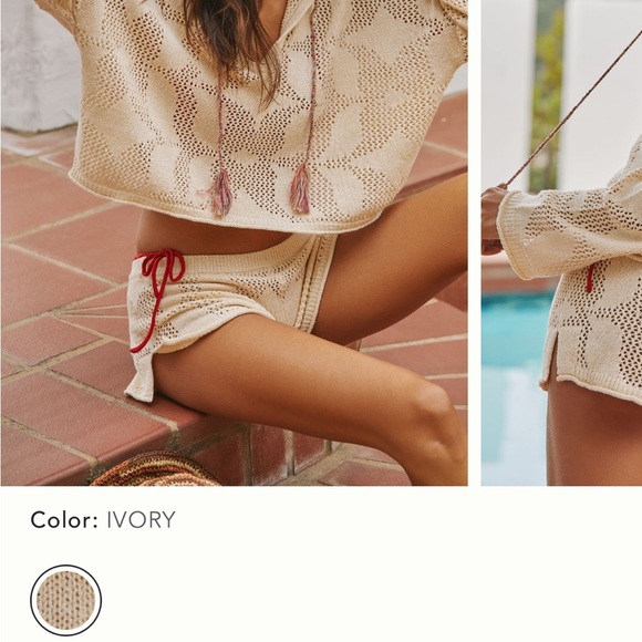 Ivory Crochet Sweater